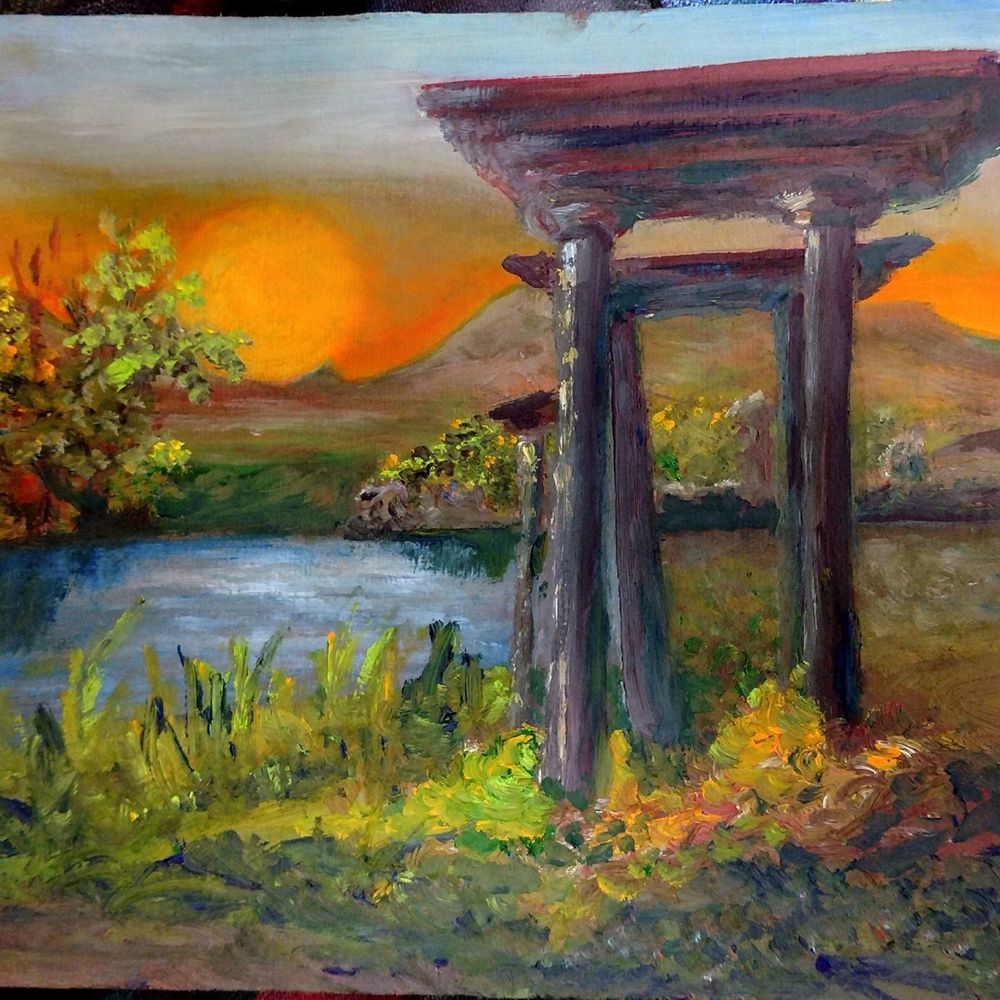 Oil painting- unframed